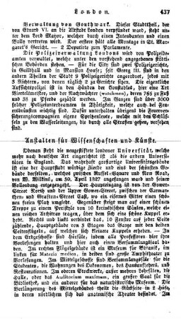 Anstalten für Künste und Wissenschaften