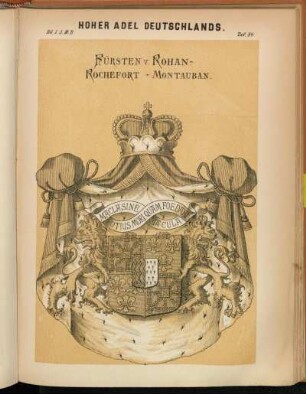 Taf. 84. Fürsten v. Rohan-Rochefort-Montauban.