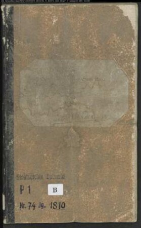 Zivilstandsregister der katholischen Gemeinde Bredenborn, Kreis Höxter (GHT 1810) (Gemeinde: Katholische Gemeinde Bredenborn)