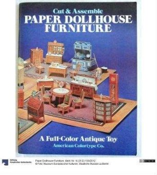 Paper Dollhouse Furniture