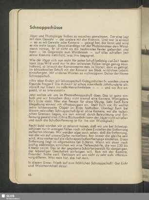 Schnappschüsse