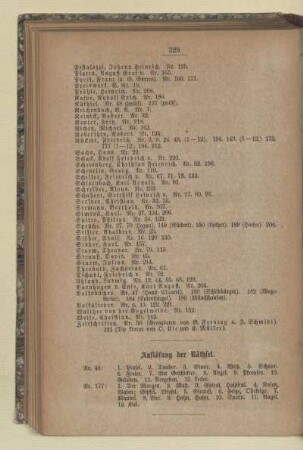Auflösung der Räthsel