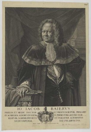 Bildnis des Io. Iacob Baiervs