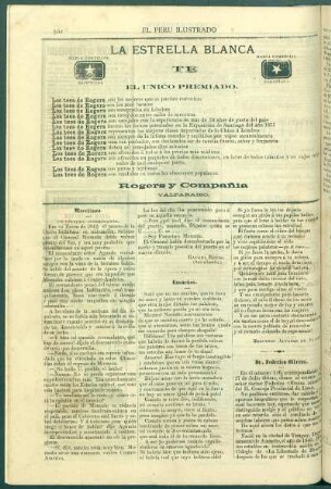 Miscelánea.