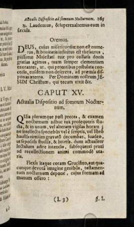 165-169, Caput XV