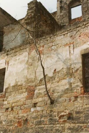 Dresden-Altstadt. Wiederaufbau des Taschenbergpalais, aufgenommen 1993