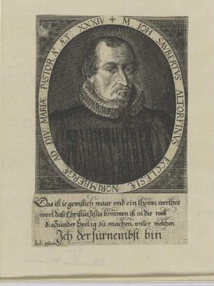 Bildnis des Iohann Savbertvs