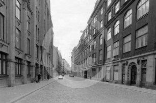 Wohn- und Geschäftshäuser Vaļņu iela (Wallstraße) in Riga