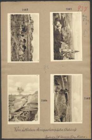 Gesprengtes Werk der Festung Przemysl
