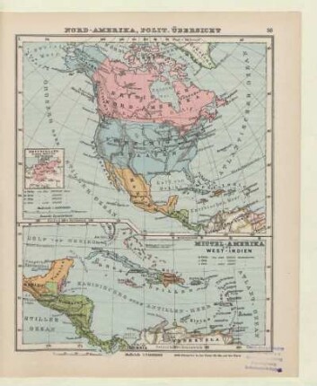 Nord-Amerika, polit. Übersicht