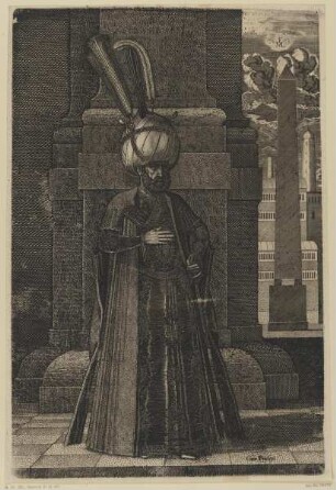 Bildnis des Ismail, persischer Gesandter am Hof von Sulaiman I.