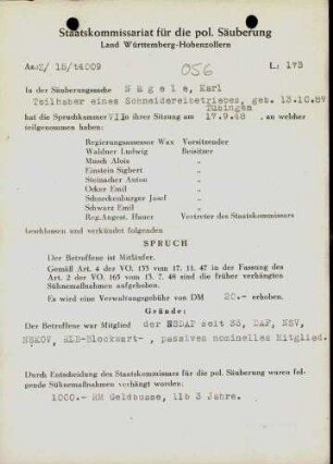 Nägele, Karl