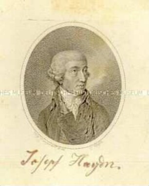Bildnis des Komponisten Joseph Haydn