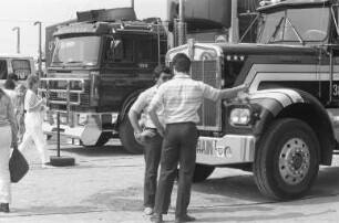 7. Internationales Trucker-Treffen des Country-Clubs Knielingen im Städtischen Rheinhafen Karlsruhe
