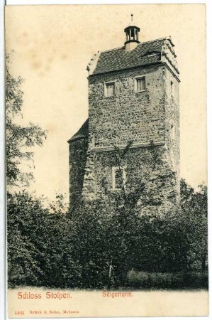 Stolpen. Schloss - Seigerturm