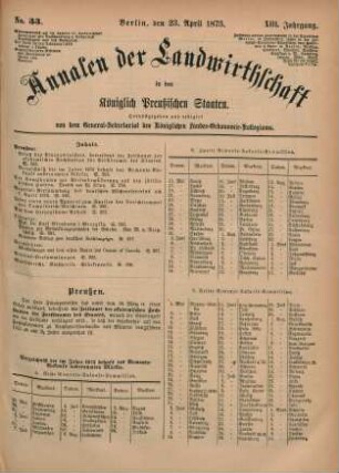 No. 33. Berlin, den 23. April 1873. XIII. Jahrgang.