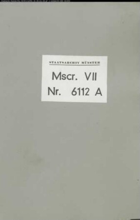 Abschriften von Urkunden des Minoritenklosters in Soest