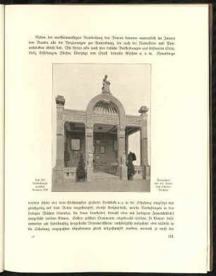 Abb. 207. Austellungspavillon Dresden 1900. Ausgeführt von der Firma Joh. Odorico, Dresden.