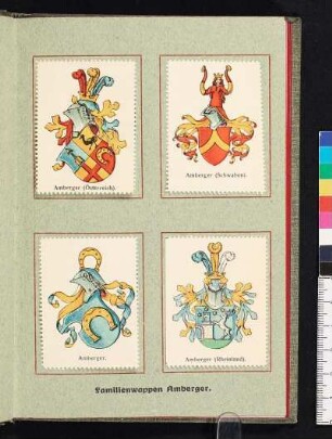Familienwappen Amberger.
