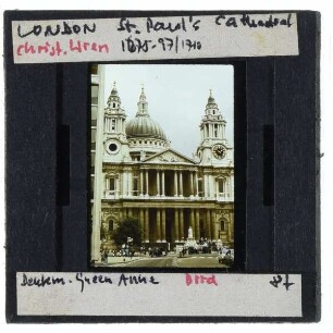 London, St. Paul's Cathedral : Westfassade