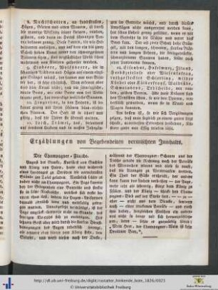 Erzählungen von Begebenheiten vermischten Innhalts.