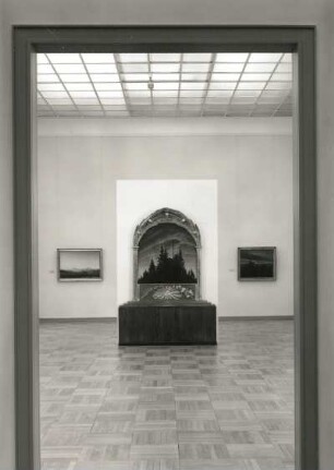 Caspar-David-Friedrich-Saal : Dresden, Albertinum. Gemäldegalerie Neue Meister, Caspar-David-Friedrich-Saal. Raumaufnahme