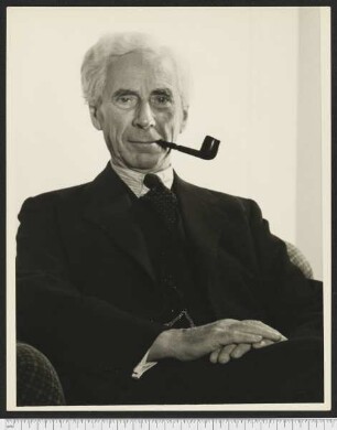 Porträtaufnahme Bertrand Russell