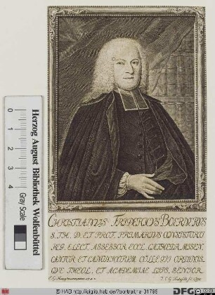 Bildnis Christian Friedrich Boerner d. Ä.