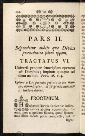 222-231, Prooemium. - §. I.