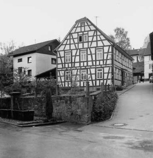 Ehemalige Stadtmühle; Bad König, Mühlstraße 28, Mühlstraße 11