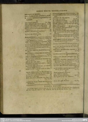 Errata Potiora