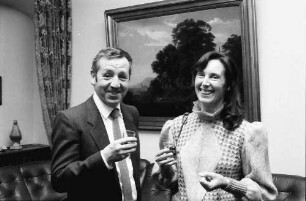 Freiburg: Regierungspräsidium; Badische Biographien; Buchvorstellung; Steurer und Frau Renate Liessem-Breinlinger (Realoberlehrerin)