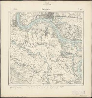 Meßtischblatt 1542 : Wittenberge, 1902 : Wittenberge. - Aufn. 1900, hrsg. 1902. - 1:25000. - [Berlin]: Reichsamt für Landesaufnahme, 1902. - 1 Kt.
