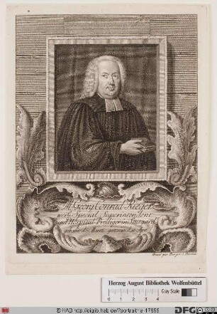 Bildnis Georg Conrad Rieger