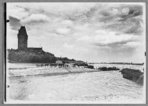 Wo die Tanger in die Elbe mündet, Fähranleger