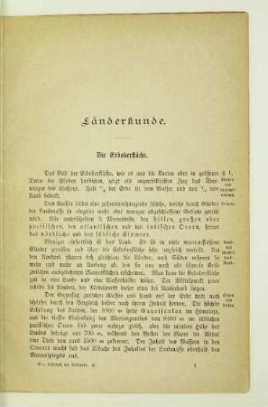 Länderkunde