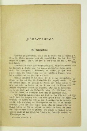 Länderkunde