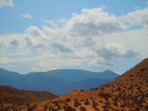 Landschaft in der Gegend der Irish Canyons am Highway 95