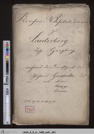 Bad Lauterberg: Visitationsakten