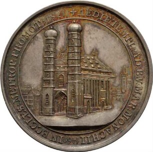 Medaille, Rückseitenstempel 1839 geschnitten