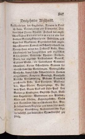 Dreizehnter Abschnitt.