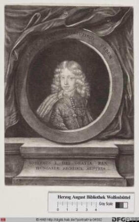 Bildnis Joseph I., römisch-deutscher Kaiser (reg. 1705-11)