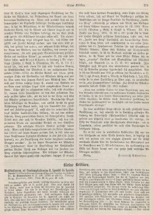 213-216 Kleine Kritiken