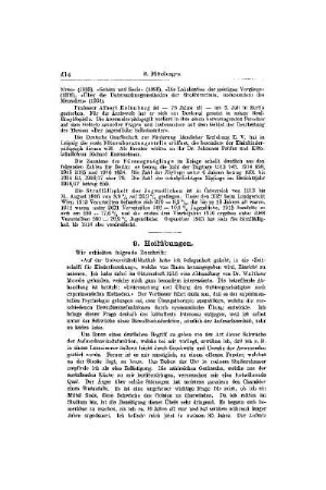 Heilübungen : [Mitteilungen]