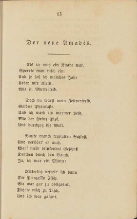 Der neue Amadis.