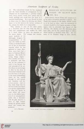 31.1907 = Nr. 121: American sculpture of to-day