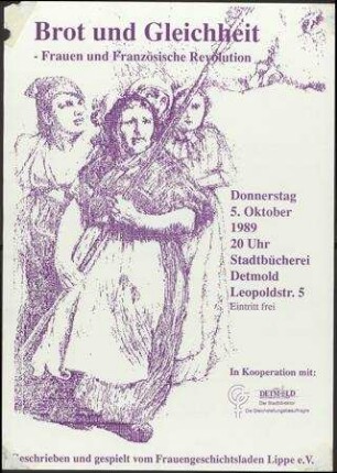 Brot und Gleichheit Frauen und Französische Revolution
