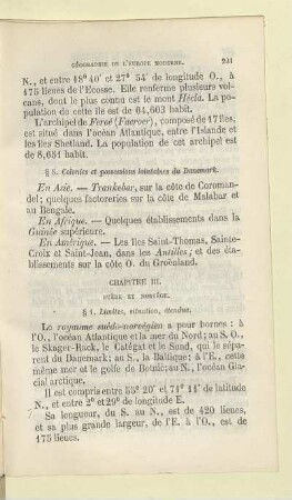 Chapitre III. Suéde et Norvége