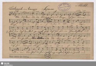 Das Ende des Gerechten - Mus.3933-D-505a : Coro