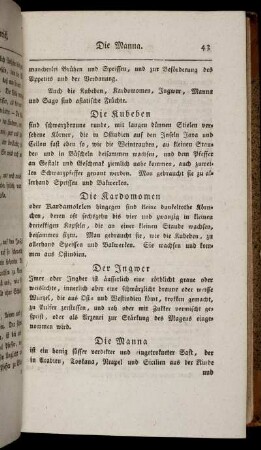 Der Ingwer. - Asbest.